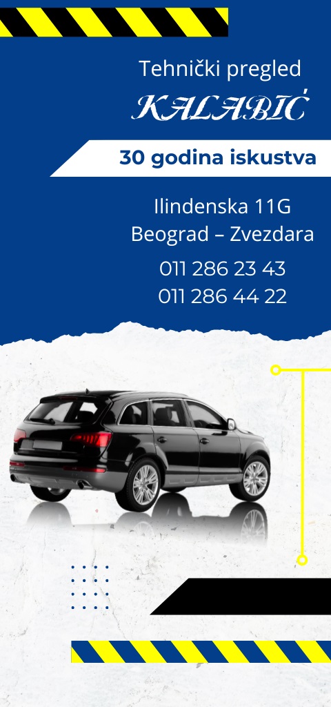 KALABIĆ TEHNIČKI PREGLED BEOGRAD ZVEZDARA