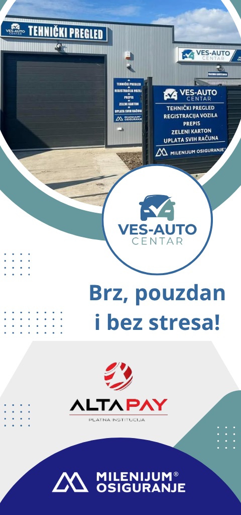 VES AUTO TEHNIČKI PREGLED I REGISTRACIJA VOZILA SUBOTICA